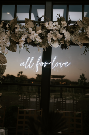 All For Love - LED Neon